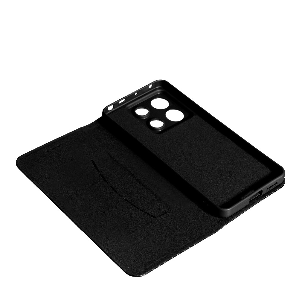 Книжка FLIP COVER Carbon для Xiaomi Redmi 15C (Global) / Poco C85 Black чорна-2