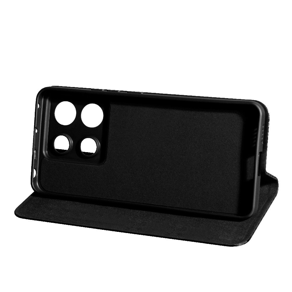 Книжка FLIP COVER Carbon для Xiaomi Redmi 15C (Global) / Poco C85 Black чорна-3