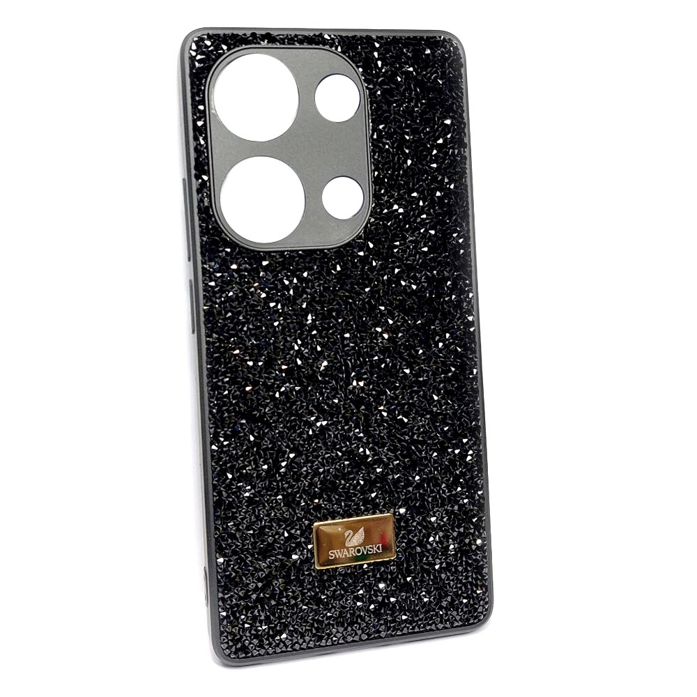 Накладка Grainy Diamonds для Xiaomi Note 13 Pro 4G чорна-0