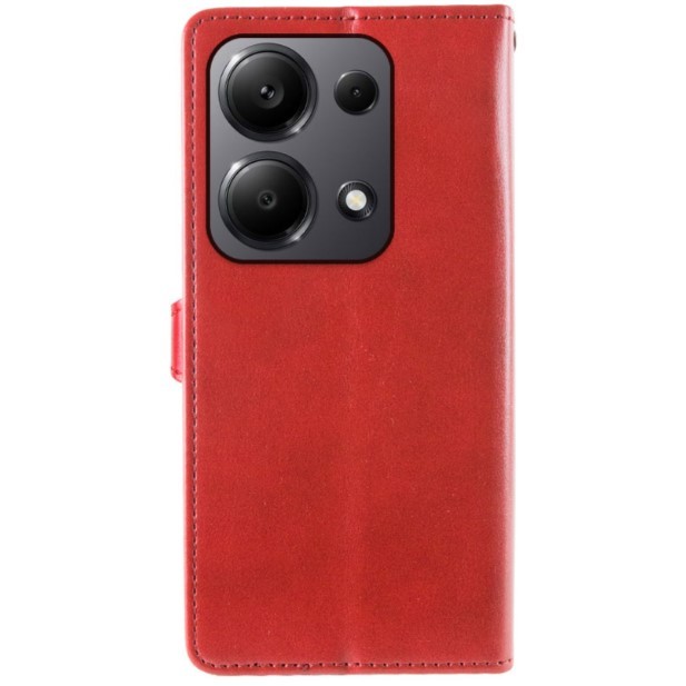 Книжка GETMAN Gallant для Xiaomi Note 13 Pro 4G/ Poco M6s / Note 14s Червона-1