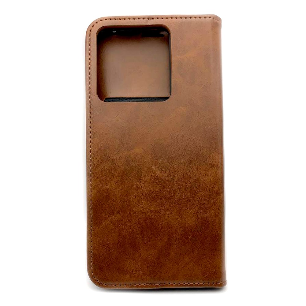 Книжка DC ELEGANT для Xiaomi Note 13 5G (Коричнева)-1