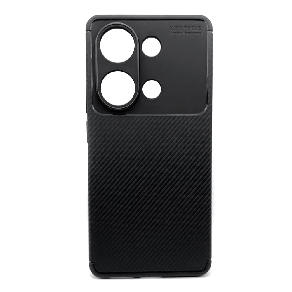 Чохол Ultimate Experience Carbon для Xiaomi Note 13 Pro 4G / Poco M6 Pro (4G) чорна-0