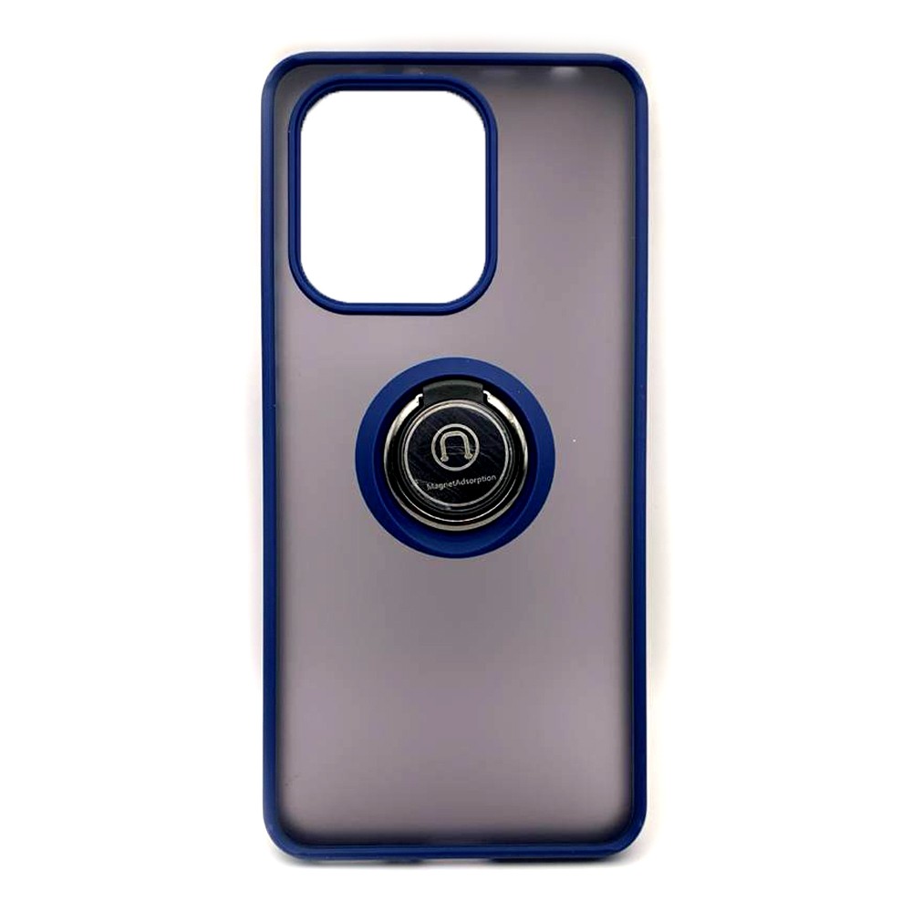 Накладка Totu Gingle Ring для Xiaomi Redmi Note 13 4G синя-0