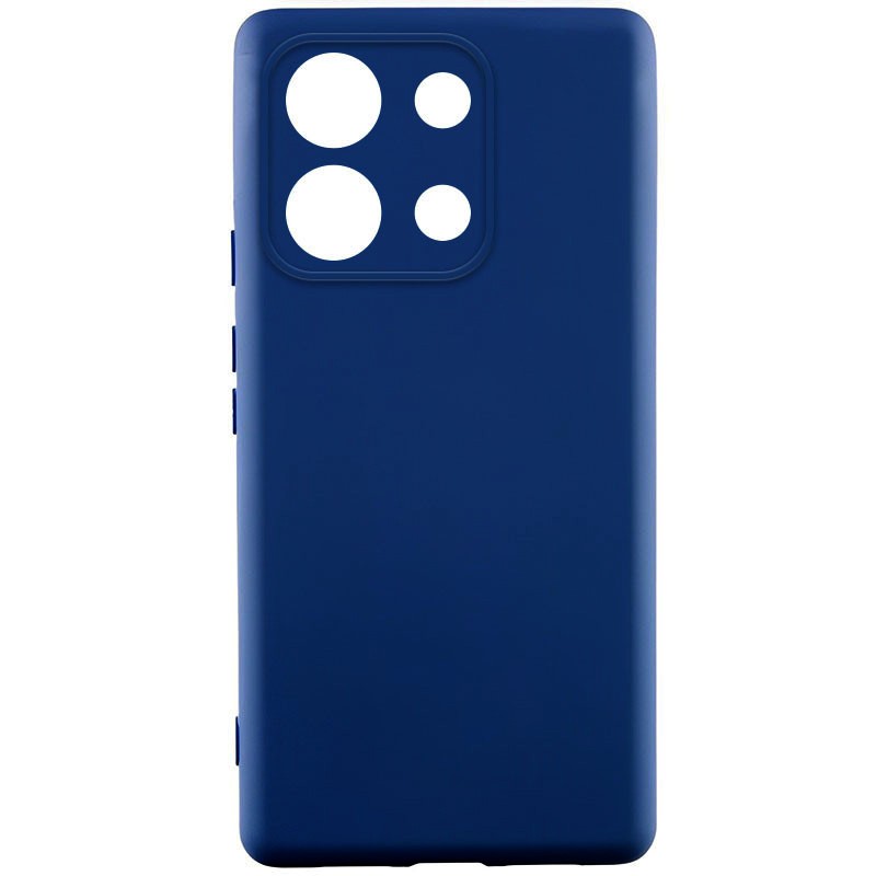 Silicone Cover Full Camera without Logo (A) для Xiaomi Note 13 Pro 4G/Poco M6 Pro 4G  (Midnight blue)-0