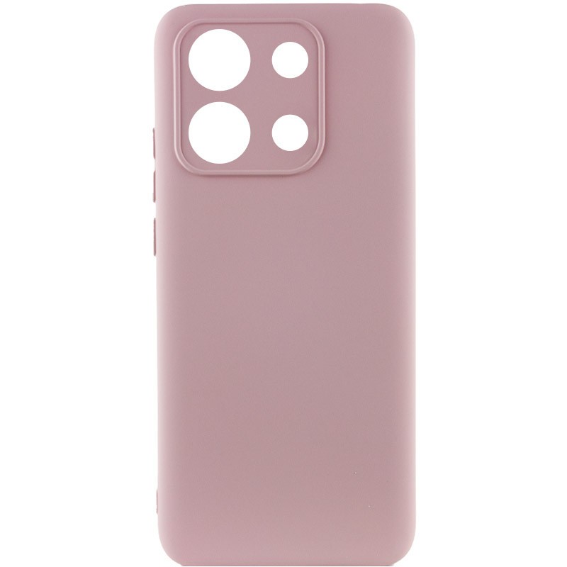 Silicone Cover Full Camera without Logo (A) для Xiaomi Note 13 Pro 4G/Poco M6 Pro 4G  (Pink sand)-0