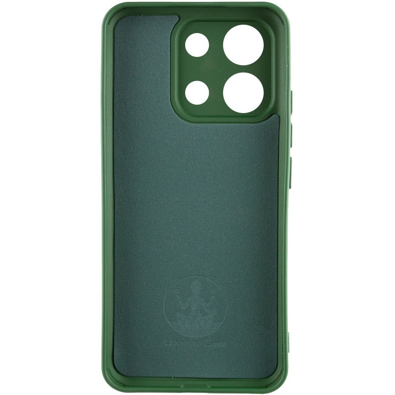 Silicone Cover Full Camera without Logo (A) для Xiaomi Note 13 Pro 4G/Poco M6 Pro 4G  (Green)-1