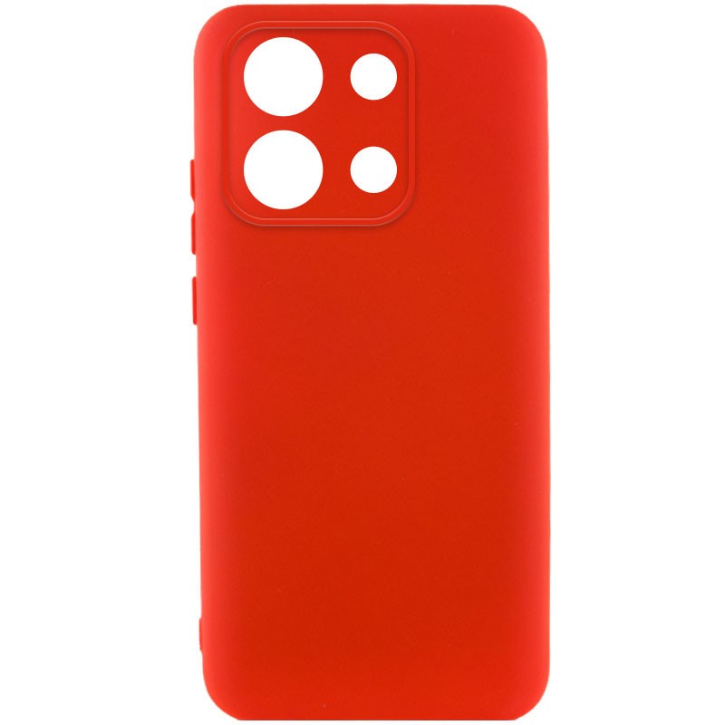 Silicone Cover Full Camera without Logo (A) для Xiaomi Note 13 Pro 4G/Poco M6 Pro 4G  (Red)-0