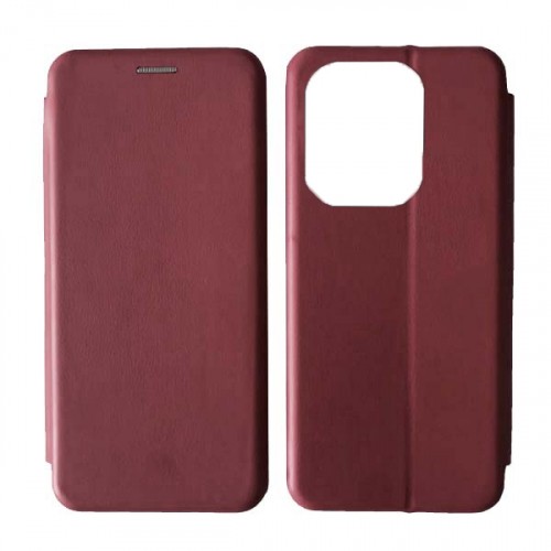 Книжка Premium для Xiaomi Redmi Note 13 Pro 4G / Poco M6 Pro 4G  / Note 14s  Марсала-0