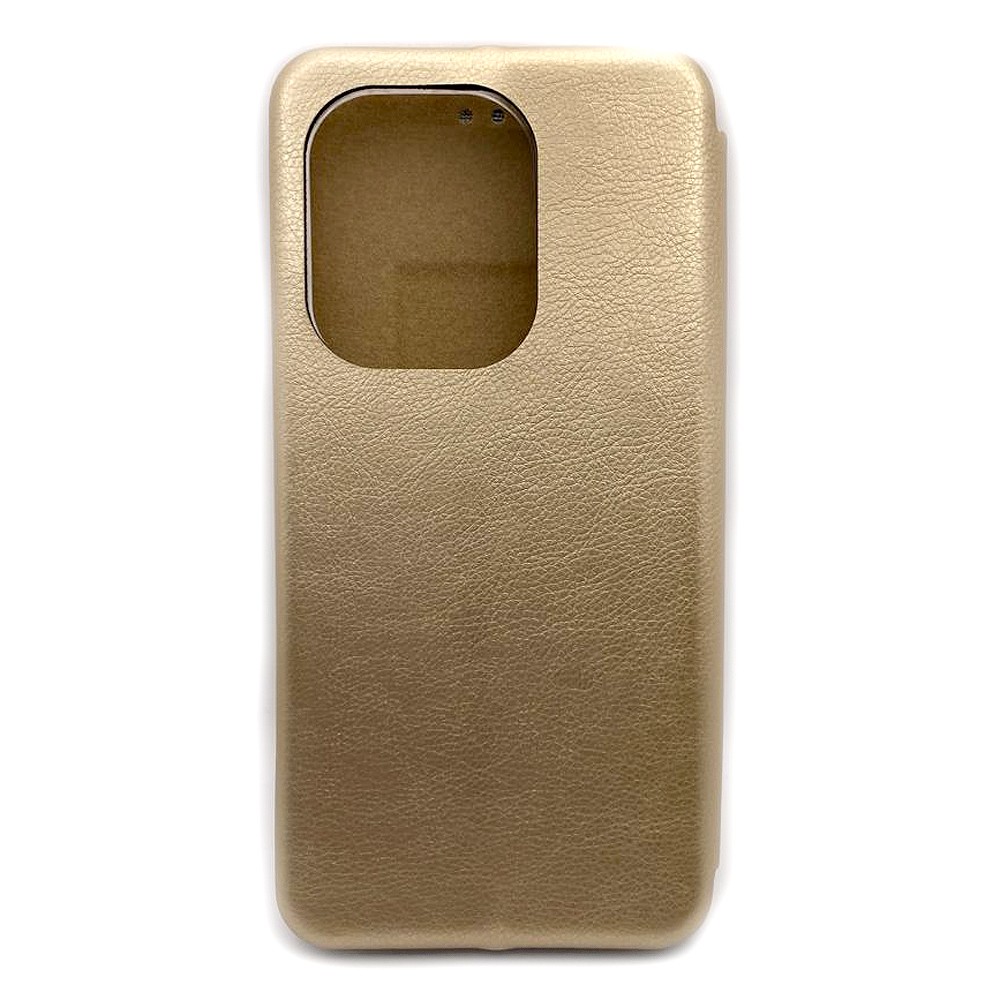 Книжка Premium New для Xiaomi Redmi Note 13 Pro 4G / Poco M6 Pro 4G Золота-1