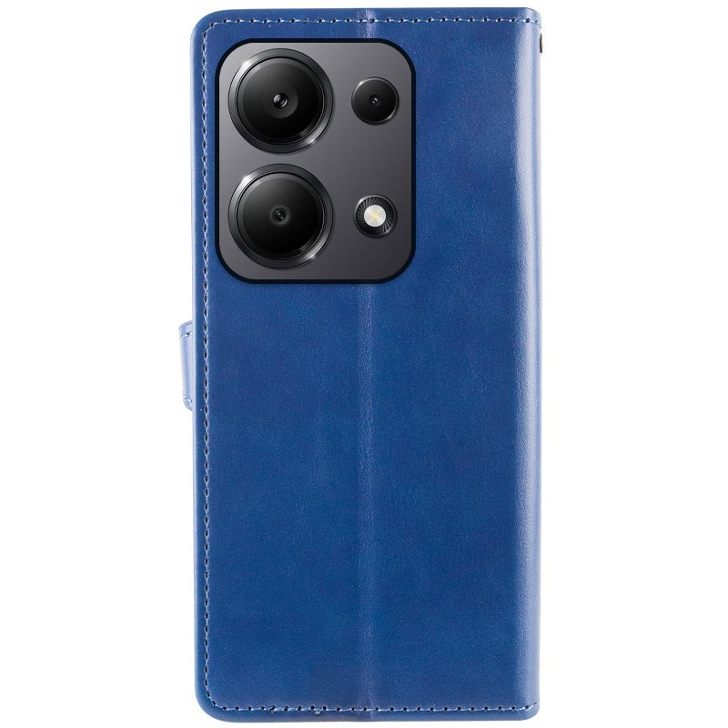 Книжка GETMAN Gallant для Xiaomi Redmi Note 13 Pro 4G/Poco M6 Pro 4G Синя-1