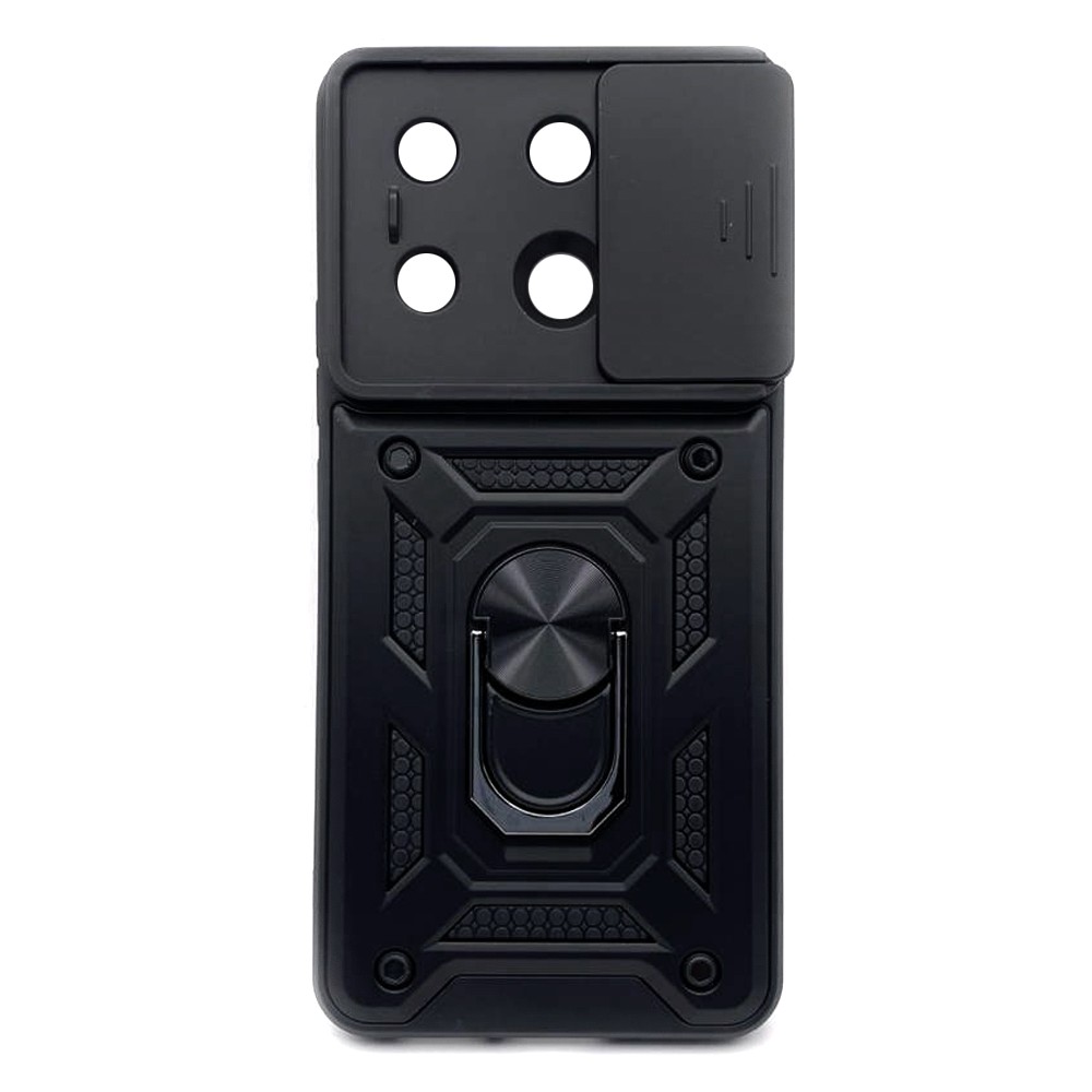 Накладка  Camshield Serge Ring for Magnet для Xiaomi Poco X6 Pro 5G/Redmi K70E 5G Чорний-0