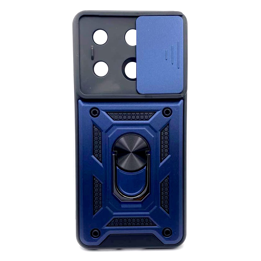 Накладка  Camshield Serge Ring for Magnet для Xiaomi Note 13 Pro 5G/Poco X6 Синій-0