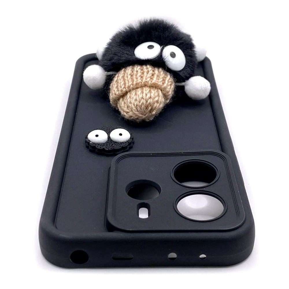 Чохол Pretty Toys для Xiaomi Redmi Note 14 4G (black/fluffy black)-2