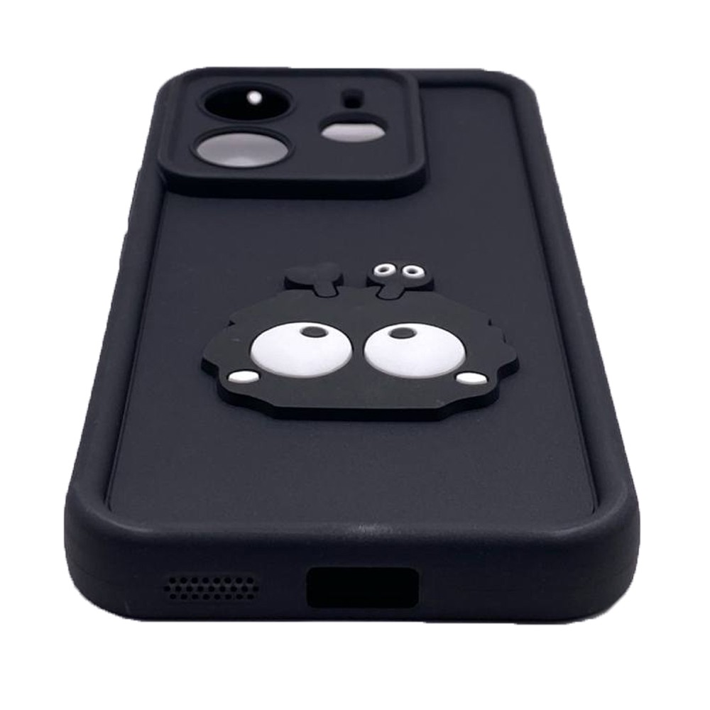 Чохол Pretty Toys для Xiaomi Redmi Note 14 4G (black/eyes)-1