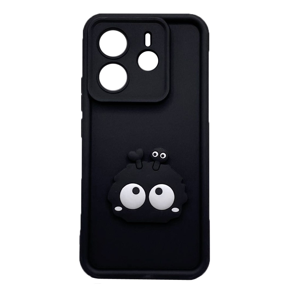 Чохол Pretty Toys для Xiaomi Redmi Note 14 4G (black/eyes)-0