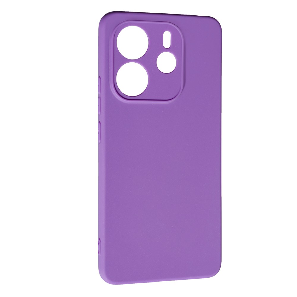 Чохол SMTT Slim для Xiaomi Redmi Note 14 (4G) 1.2 mm фіолетовий-0