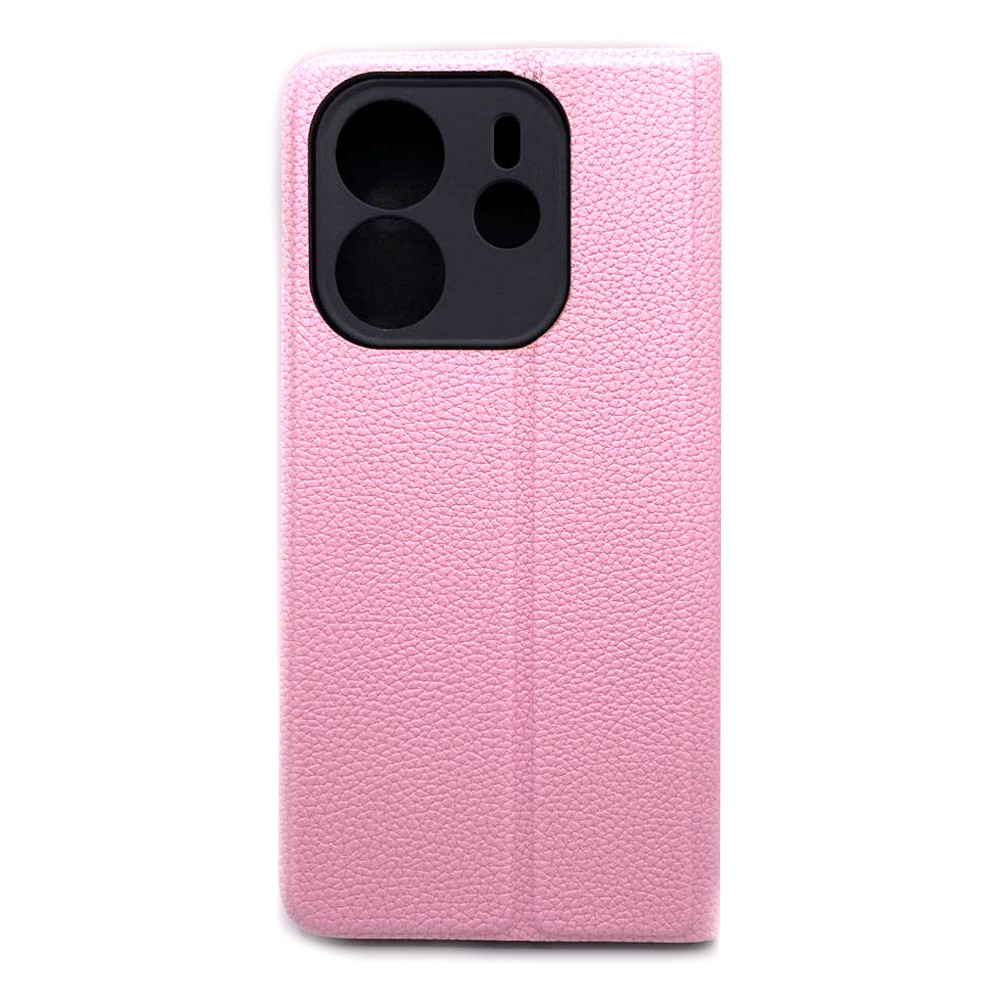 Книжка ELITE Stage для Xiaomi Redmi Note 14 4g рожева-1