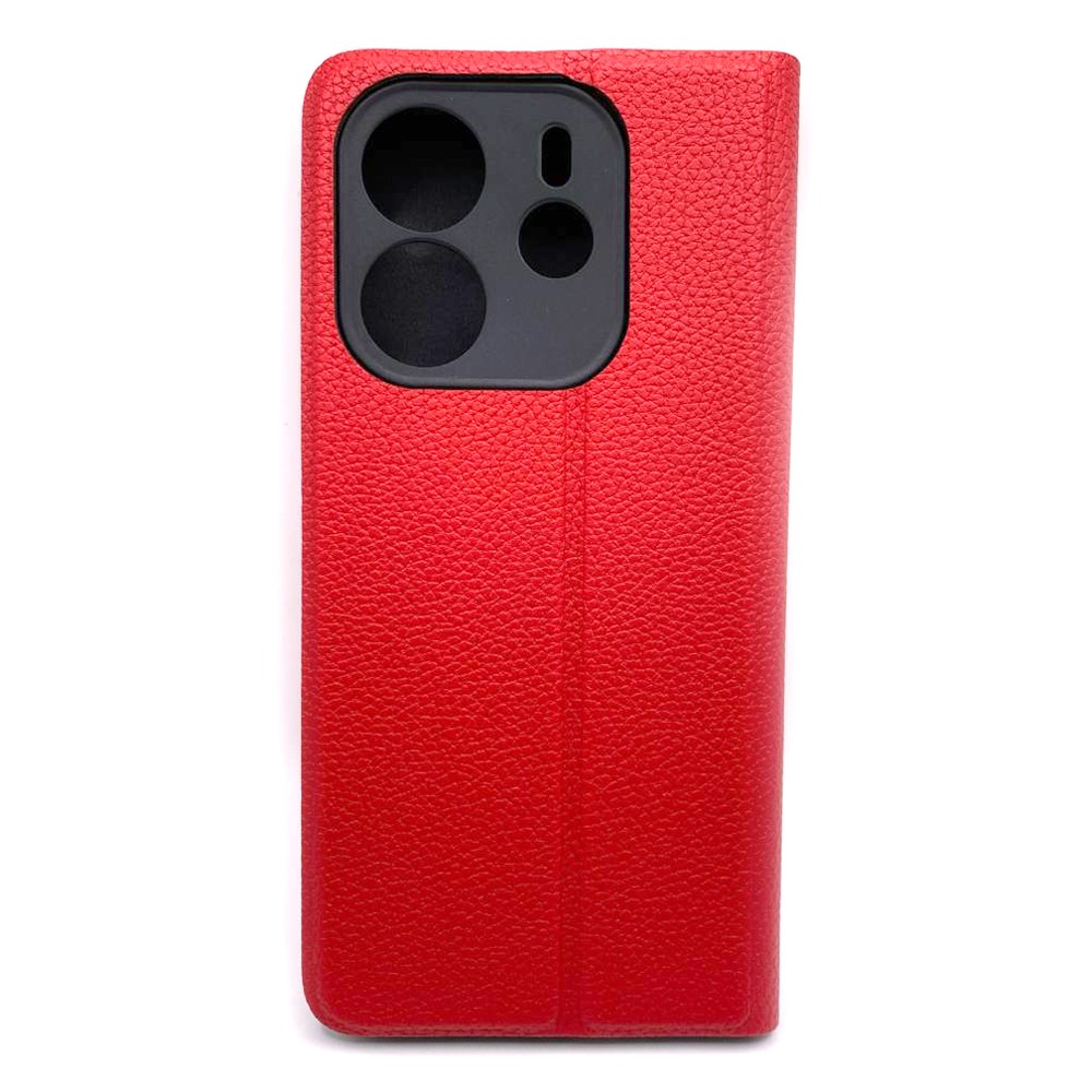 Книжка ELITE Stage для Xiaomi Redmi Note 14 4g червона-1