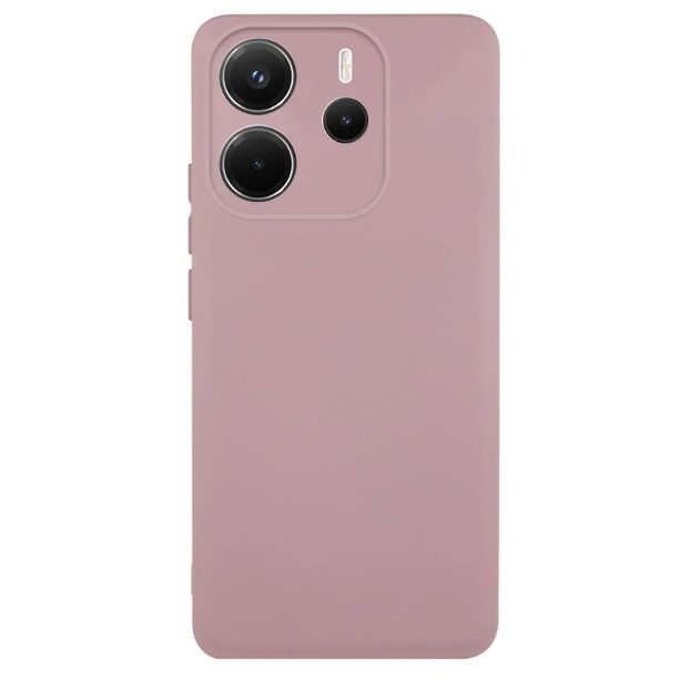 Silicone Case Full Camera no logo для Xiaomi Note 14 4G (Europe version) Pink sand-0