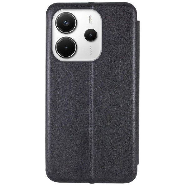 Книжка Premium для Xiaomi Note 14 4G (EU 164.84/78.15/8.16mm) чорна-1