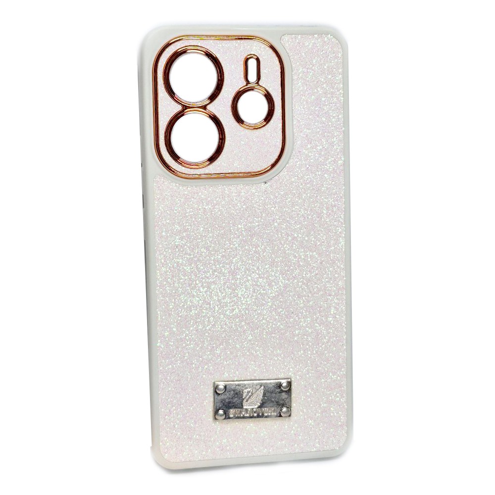 Накладка Sand Crystal SW для Xiaomi Redmi Note 14 4G (Milk)-0