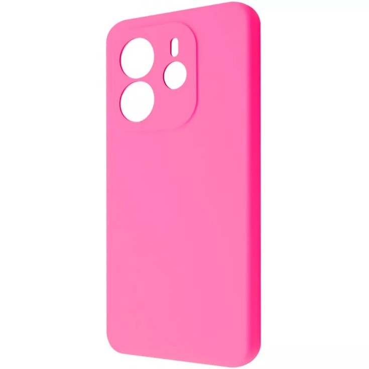 Чохол WAVE Full Silicone для Xiaomi Redmi Note 14 4G (Eu) (pink)-0