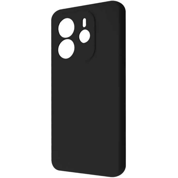 Чохол WAVE Full Silicone для Xiaomi Redmi Note 14 4G (Eu) чорна-0