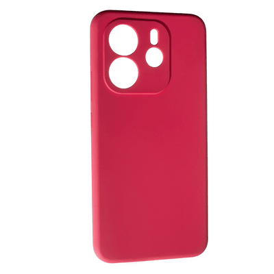 Silicone Case Full Camera no logo для Xiaomi Note 14 4G (Europe version) Rose red-0