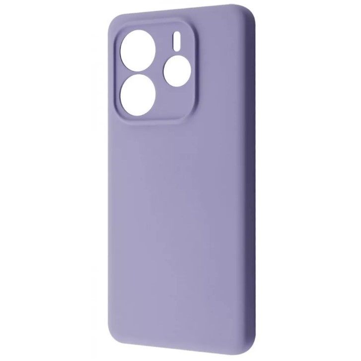 Silicone Case Full Camera no logo для Xiaomi Note 14 4G (Europe version) Lavander grey-0