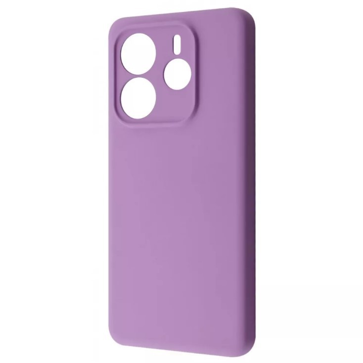 Silicone Case Full Camera no logo для Xiaomi Note 14 4G (Europe version) Black currant-0