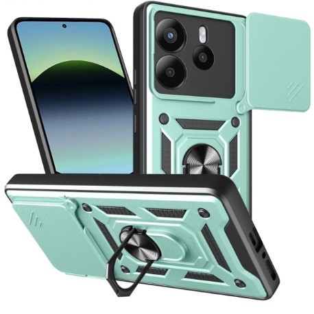 Чохол Camshield Serge Ring для Xiaomi Redmi Note 14 4G  (EU 164.84)  зелений-0