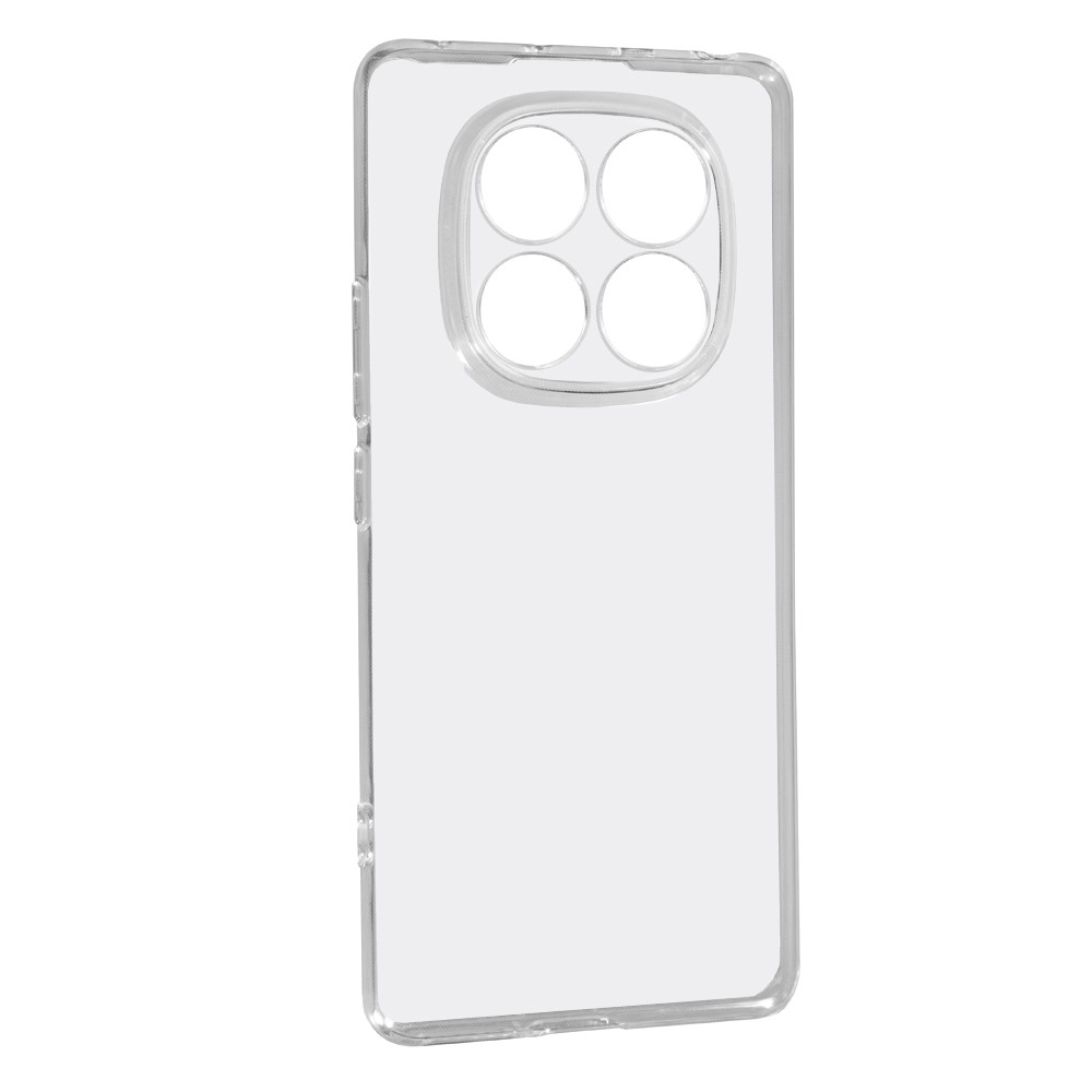 Накладка Premium для Xiaomi Redmi Note 14 Pro 4G силікон (прозорий)-0