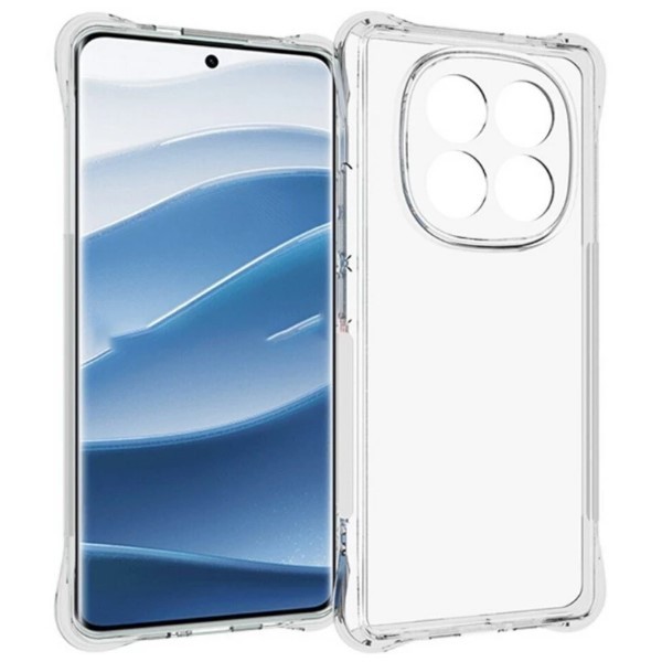 Накладка GETMAN Ease logo WXD для Xiaomi Redmi Note 14 Pro 4G прозора протиударна-0