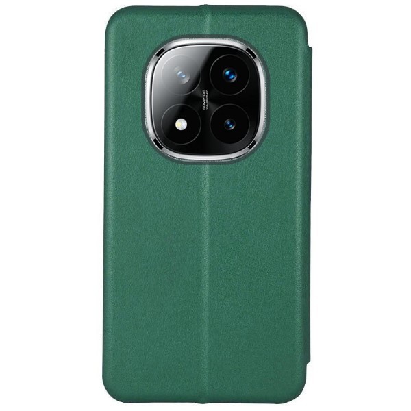 Книжка Premium для Xiaomi Note 14 Pro Plus 5G/ Note 14 Pro 5G зелена-1