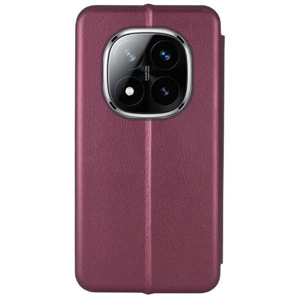 Книжка Premium для Xiaomi Note 14 Pro Plus 5G/ Note 14 Pro 5G марсала-1