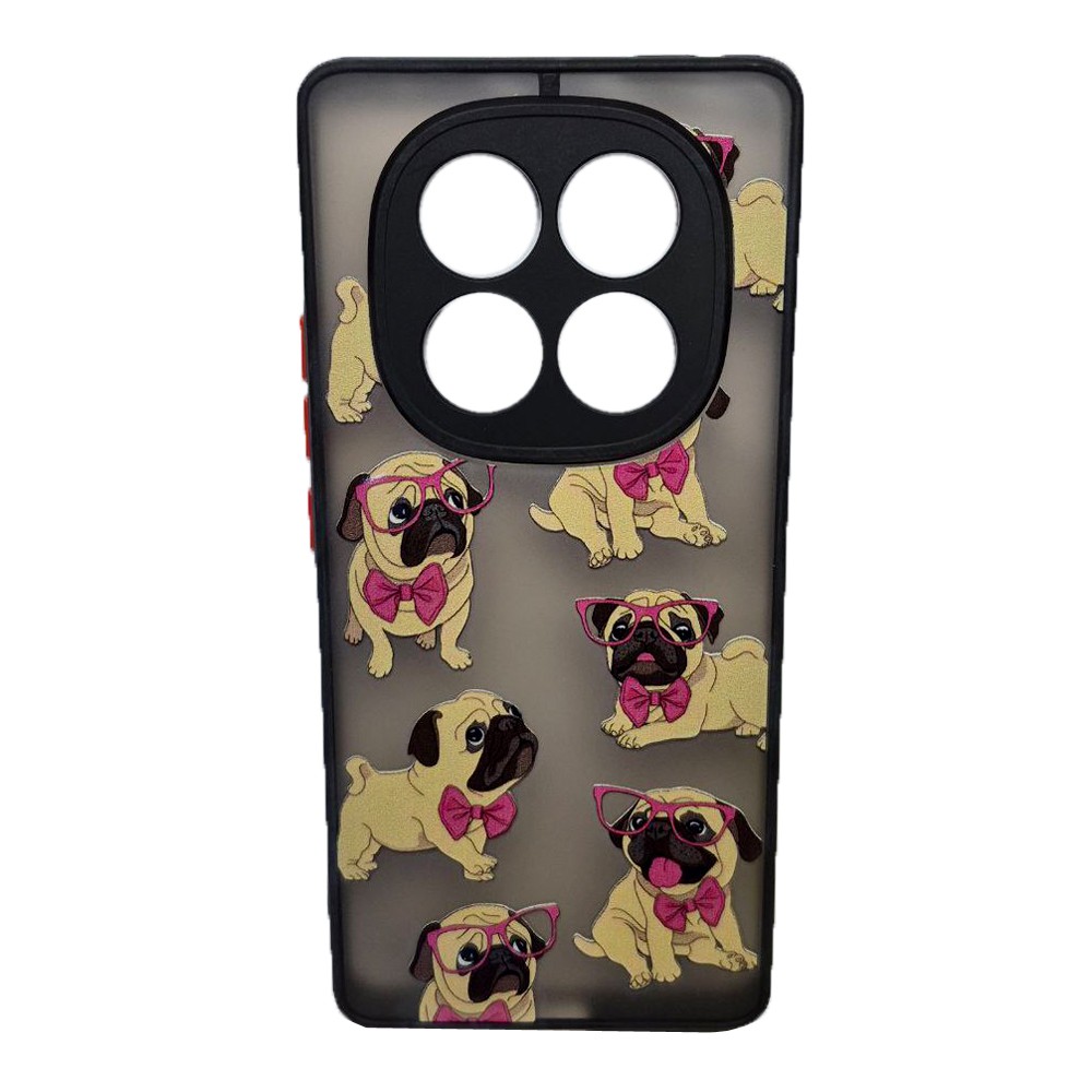 Накладка Totu Gingle Print для Xiaomi Note 14 Pro 4G Мопс-0