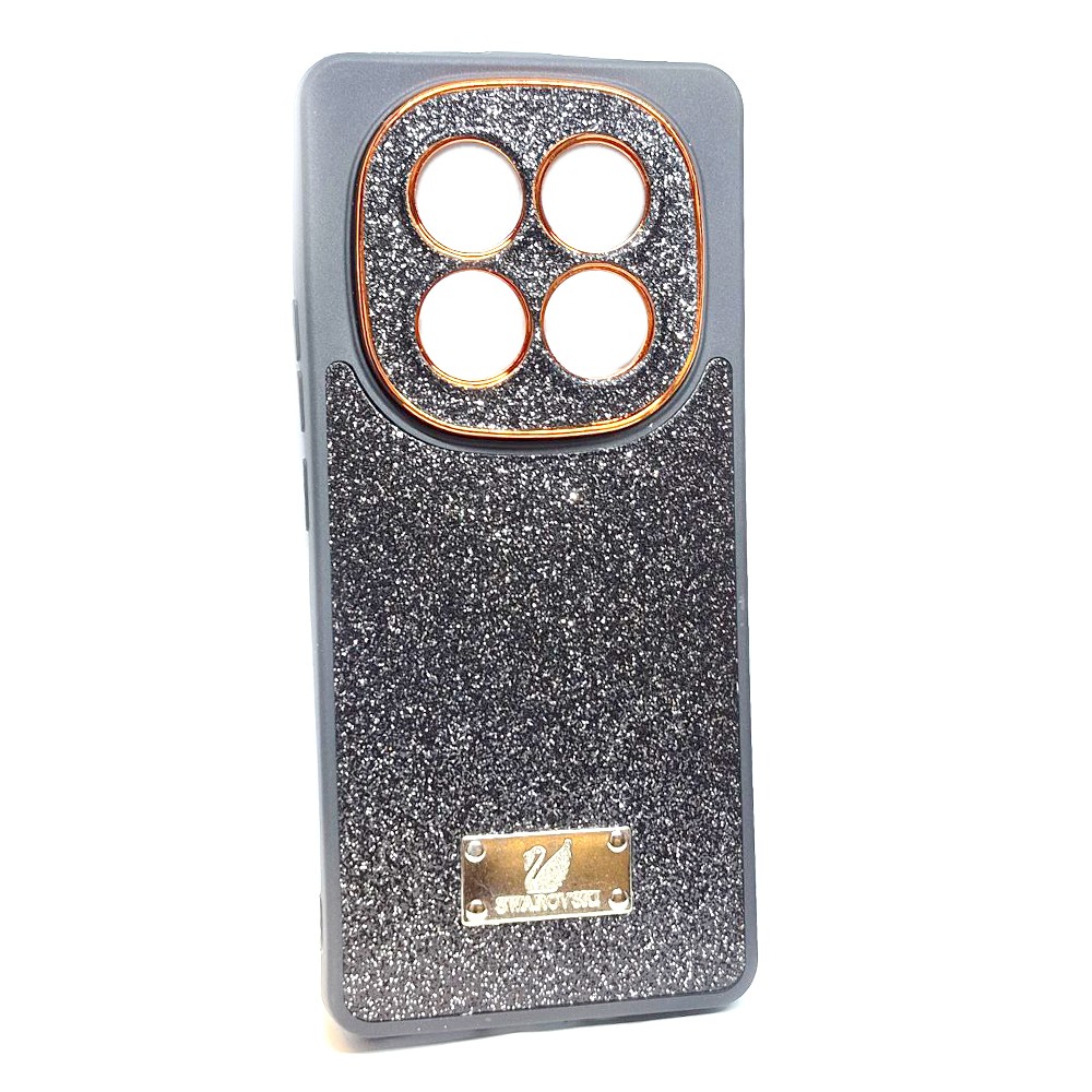 Накладка Sand Crystal SW для Xiaomi Redmi Note 14 Pro 4G (Black)-0