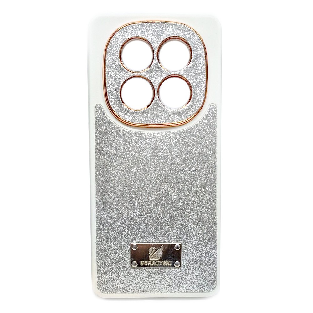 Чохол Sand Crystal SW для Xiaomi Redmi Note 14 Pro 4G (Silver)-0