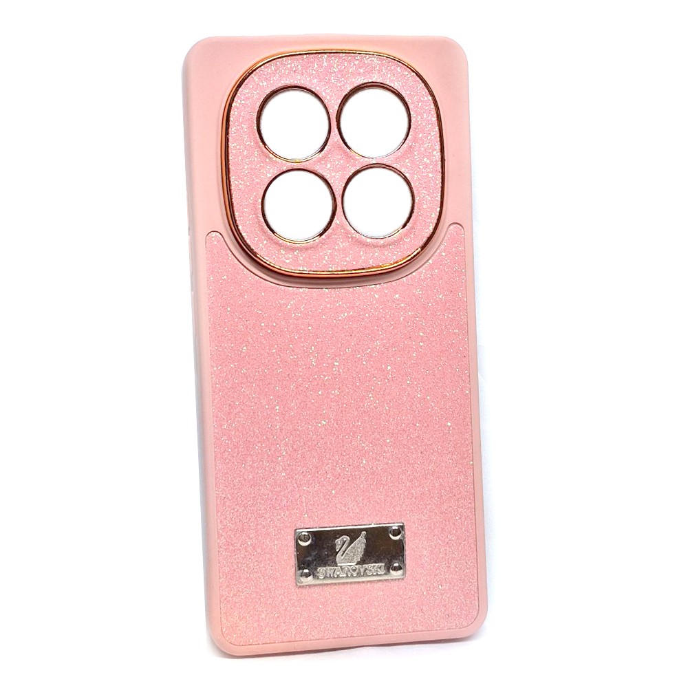 Накладка Sand Crystal SW для Xiaomi Redmi Note 14 Pro 4G (Pink)-0