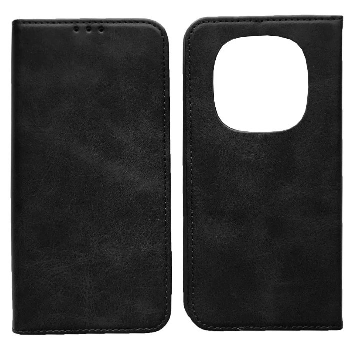 Книжка Black TPU Magnet для Xiaomi Redmi Note 14 Pro 4G чорна-0