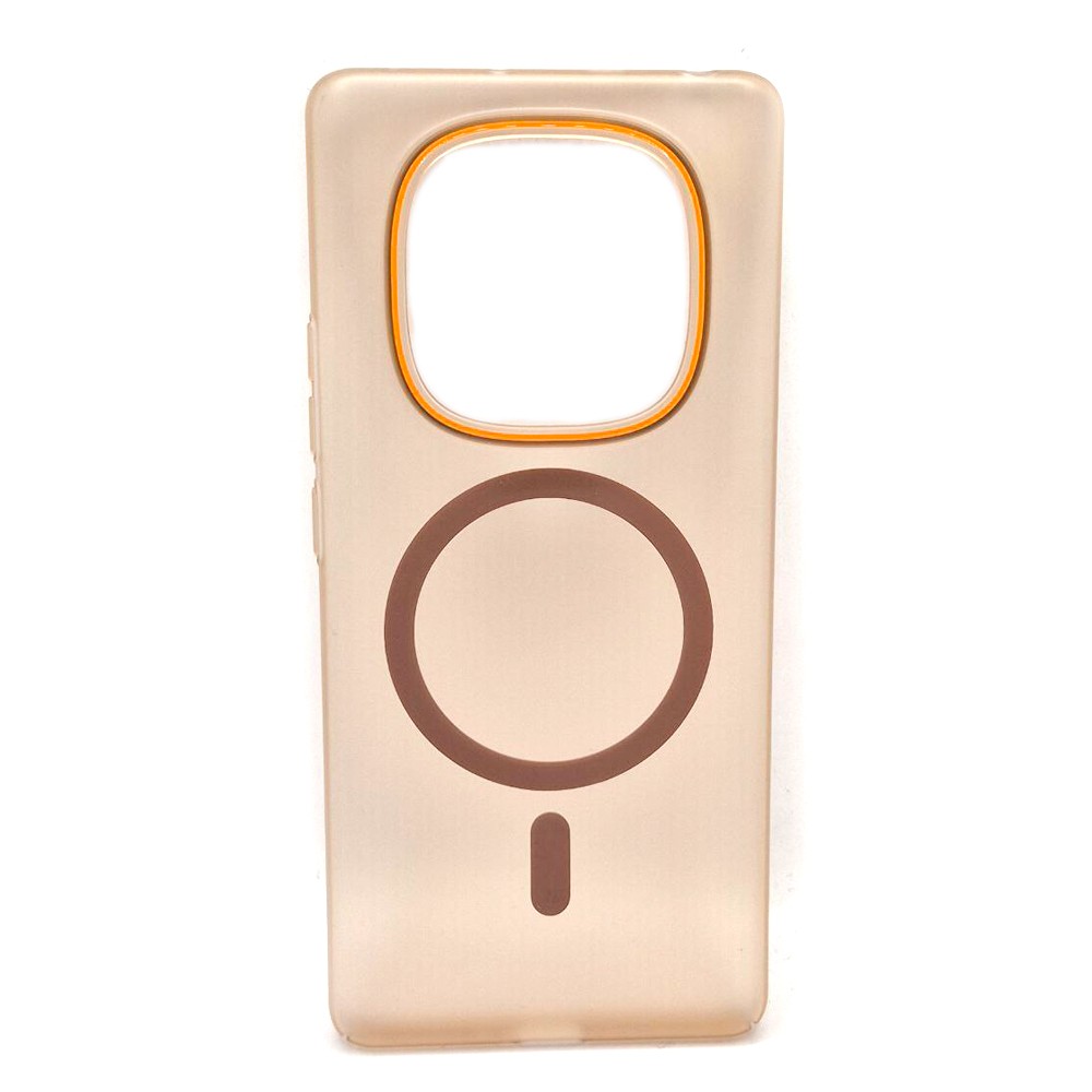 Чохол PC Edge MagCase для Xiaomi Redmi Note 14 Pro (4G) (Gold)-0
