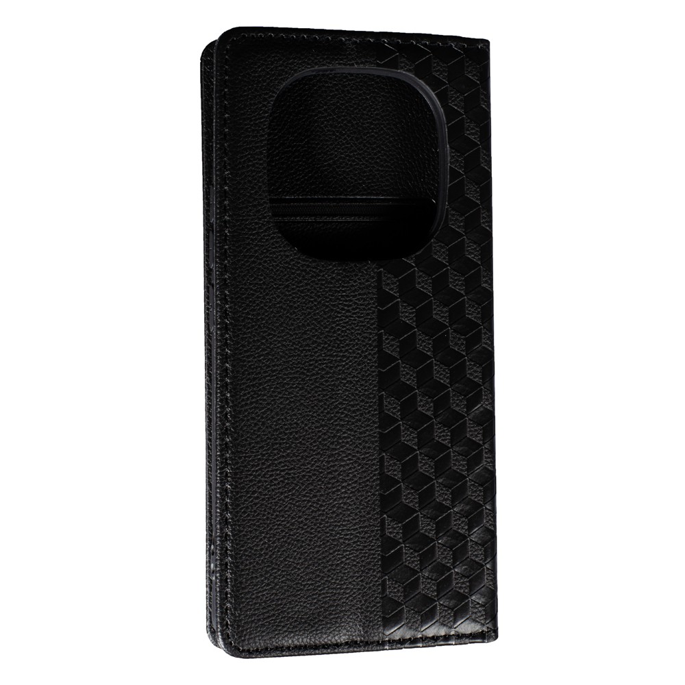 Книжка Deluxe для Xiaomi Redmi Note 14 Pro Plus 5G /Note 14 Pro 5G Black-1