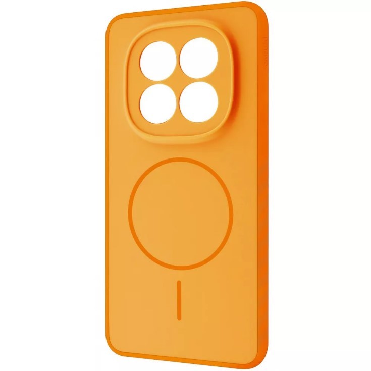 Чохол Proove Softline with Magnetic Ring для Xiaomi Redmi Note 15 Pro+ 5G/ Poco M8 Pro (orange)-0