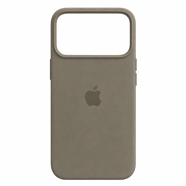 Silicone Case Full Protective (AA) для iPhone 17 Pro (6.3") (Pebble)-0