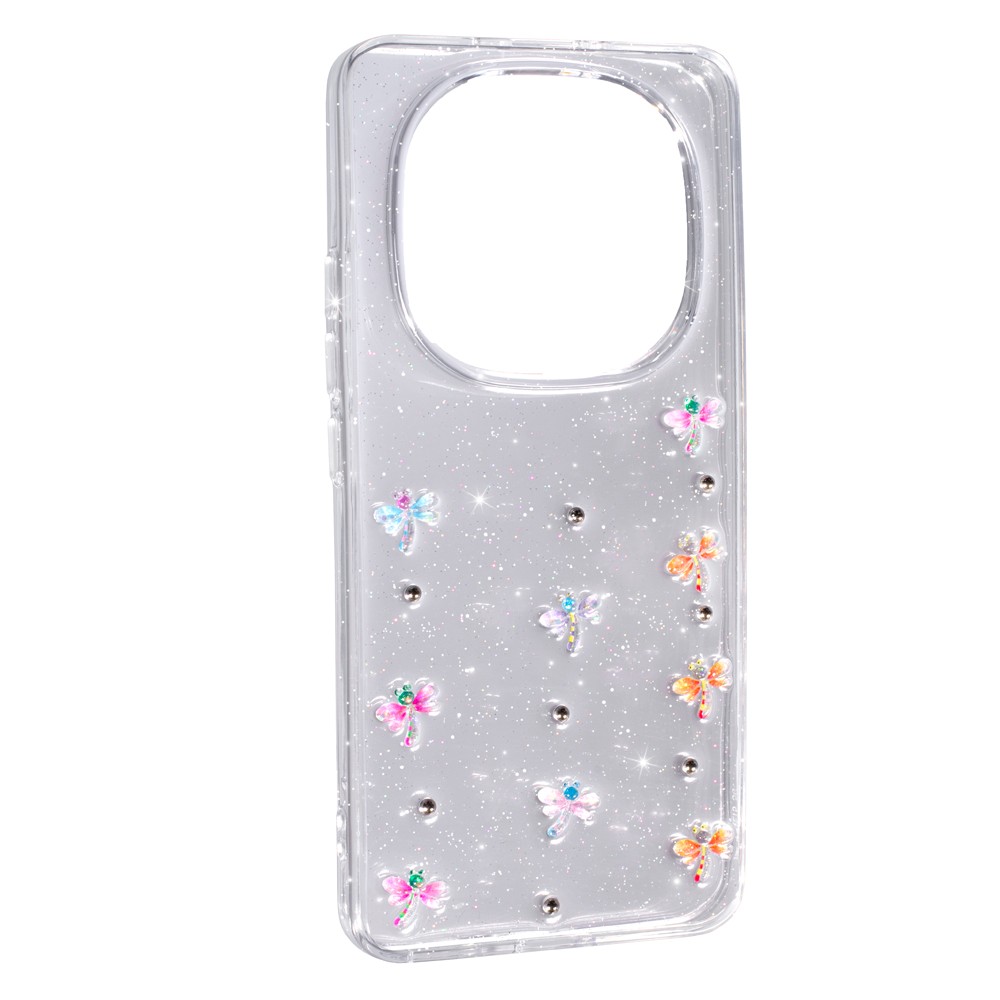 Чохол Shiny Crystal bow для Xiaomi Redmi Note 15 Pro (5G) Dragonfly-0