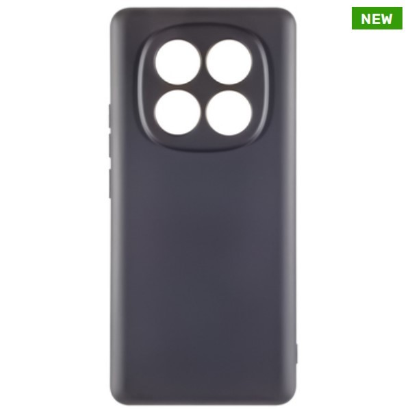 Silicone Case Full Camera no logo для Xiaomi Note 15 4G/5G Black-0