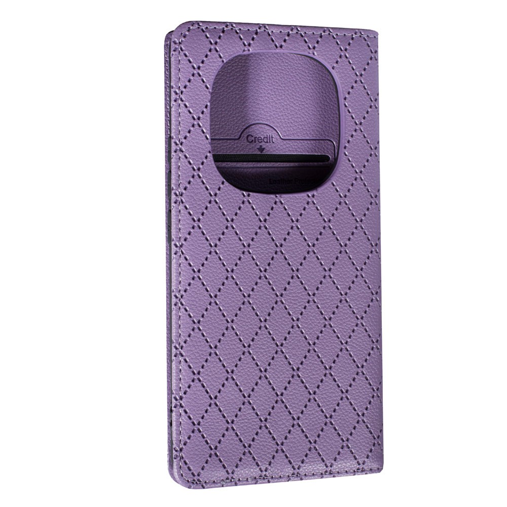 Книжка Deluxe для Xiaomi Redmi Note 15 (4G/5G) (UA/EU)  Фіолетова-1