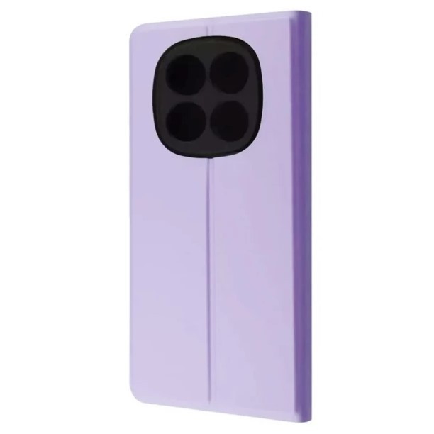 Книжка Shell Case для Xiaomi Redmi Note 15 4G / 5G (Light purple)-1