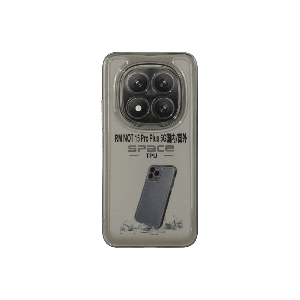 Накладка Space TPU для Xiaomi Redmi Note 15 Pro Plus сіра-0