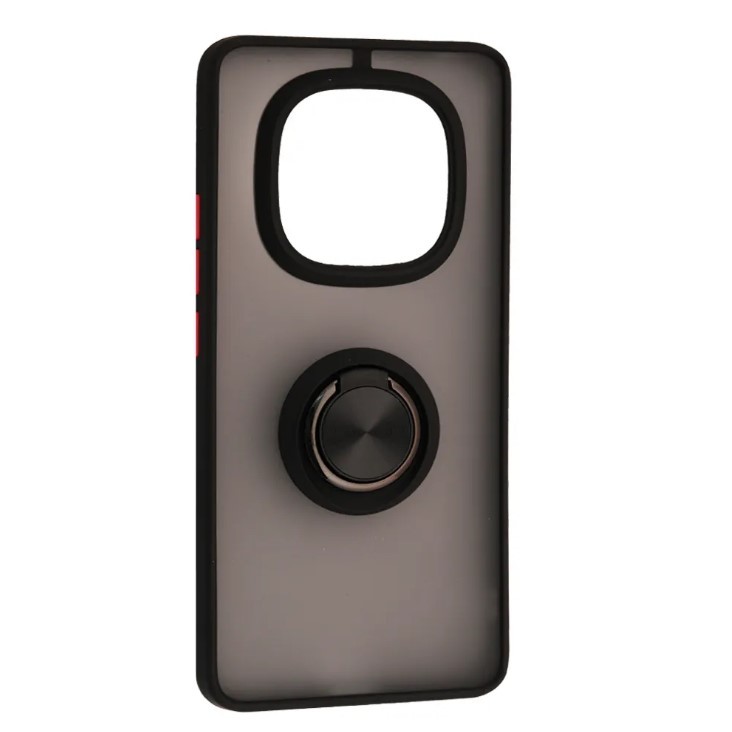 Накладка Totu Gingle Ring для Xiaomi Redmi Note 15 4G (164mm) чорна-0